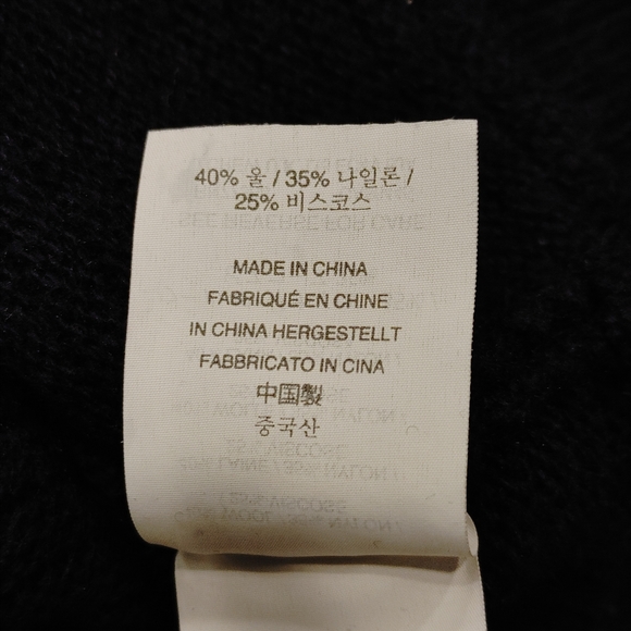 JCREW NAVY RIB-STITCH DOLMAN SWEATER, NAVY XS - Picture 8 of 11